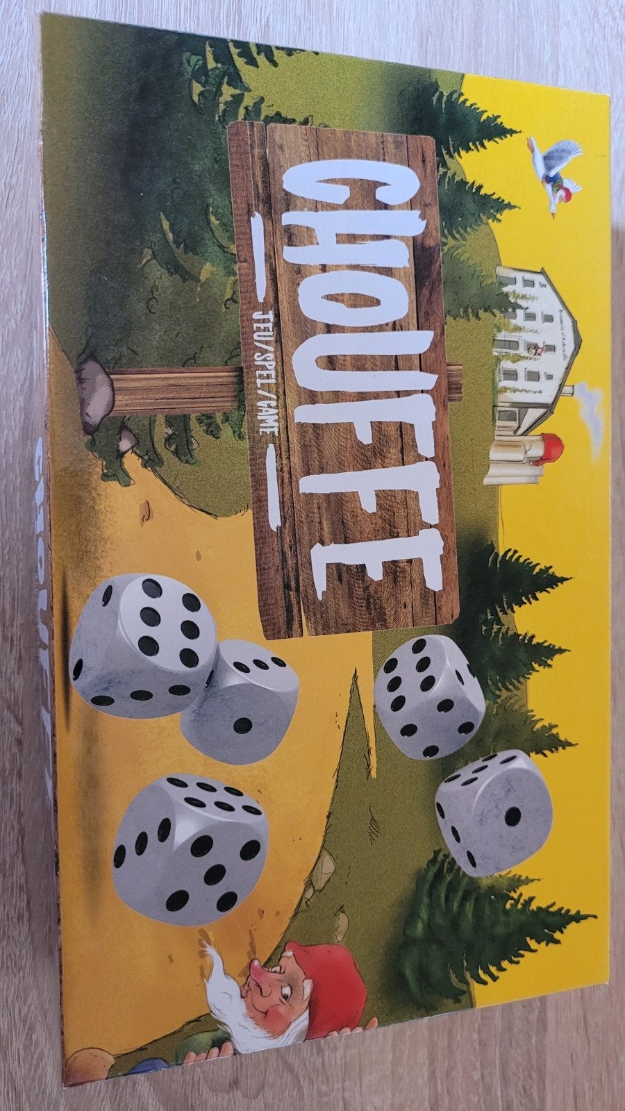 Chouffe yahtzee, Enlèvement