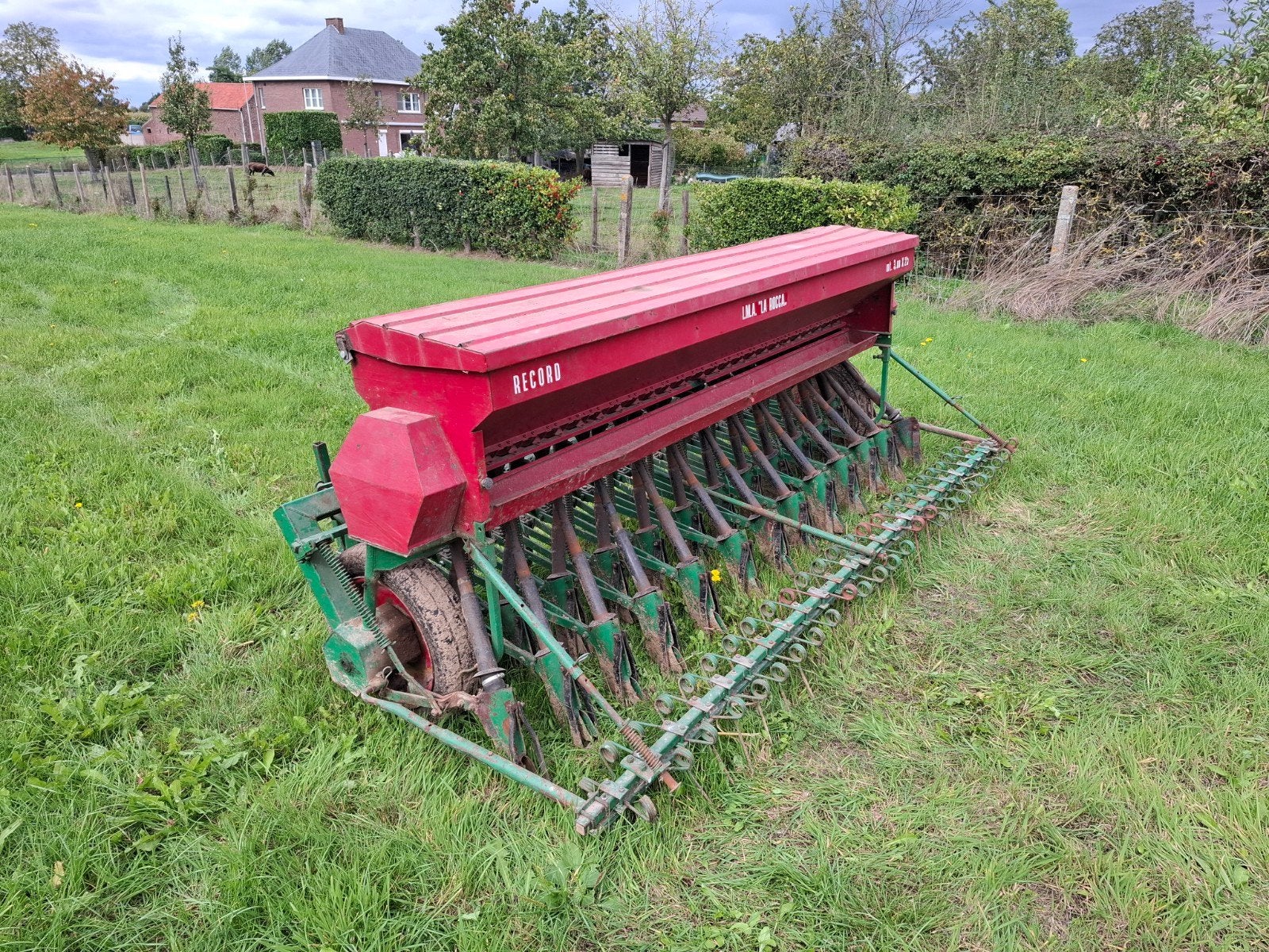 Zaaimachine Record 3m, Ophalen, Akkerbouw, Zaaien, Planten of Poten