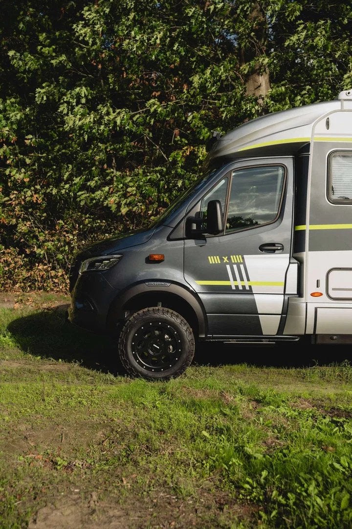 Mercedes-Benz M-Klasse ML Sprinter Hymer ML-T 570 CROSSOVER, Auto's, Automaat, 4 zetels, Stof, Beige
