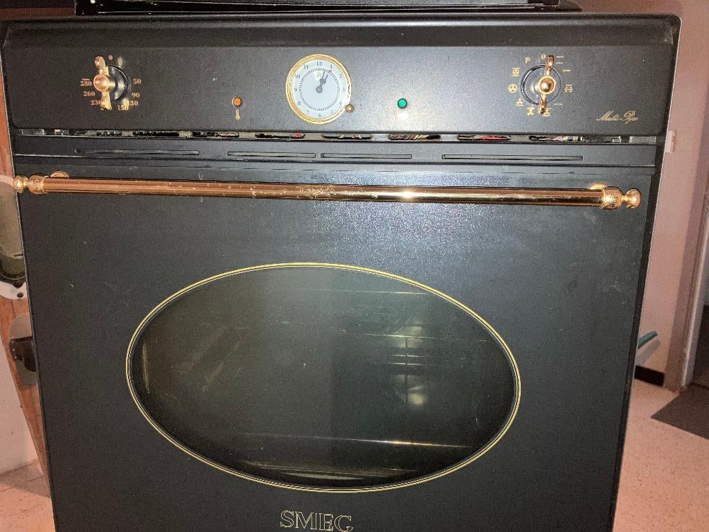 Rustieke SMEG oven en SMEG gasfornuis, Elektronische apparatuur, Ophalen, Oven, Hete lucht, Zo goed als nieuw