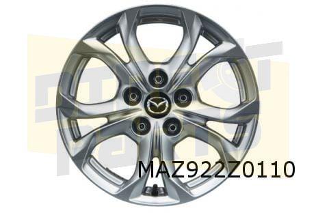 Mazda CX-3 velg alu. 6.5J x 16" (design 156 / zilver) Origin, Neuf, -, Véhicule de tourisme, -