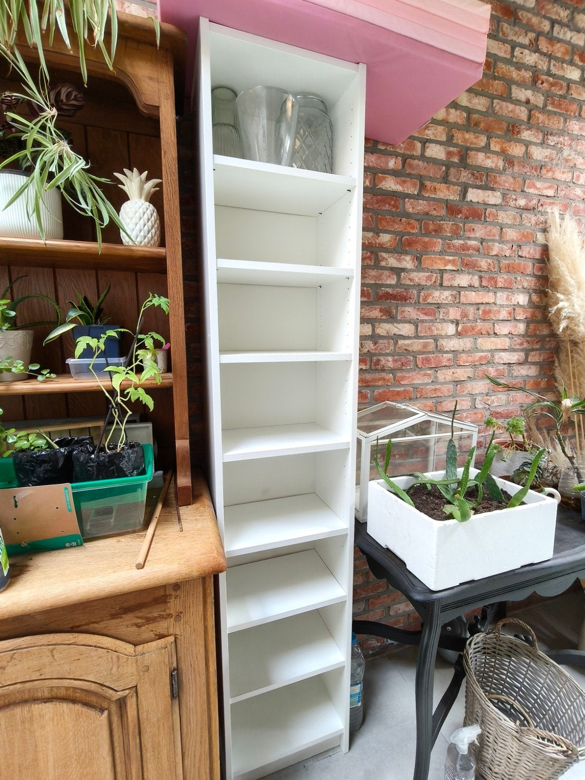 witte Billy kast Ikea, Maison & Meubles, Enlèvement