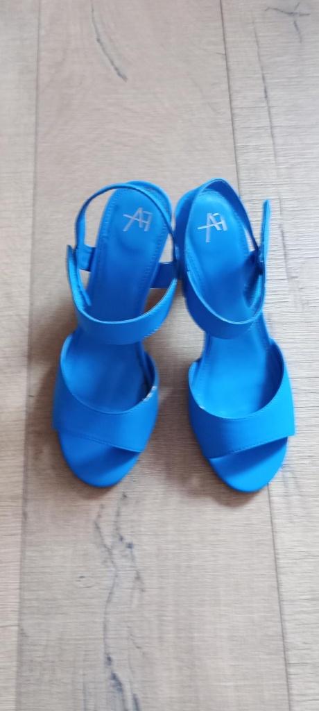 schoenen Anna Field maat 37, Anna Field, Blauw, Zo goed als nieuw, Sandalen of Muiltjes