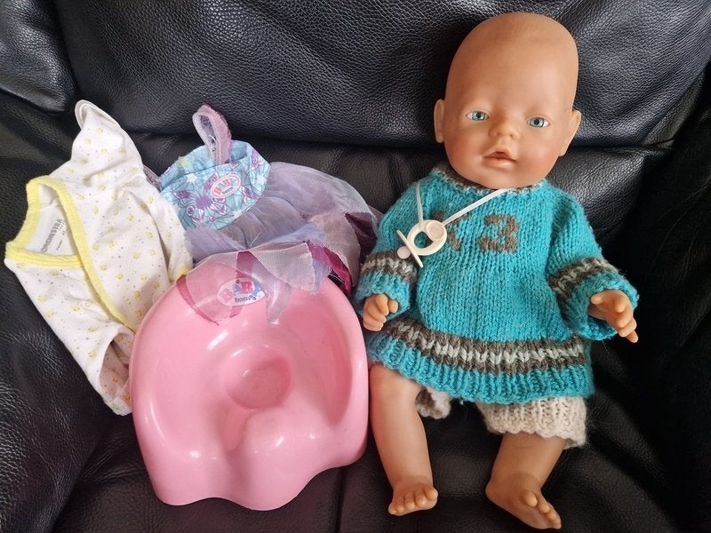 Babyborn (+ extra's), Kinderen en Baby's, Ophalen of Verzenden, Babypop