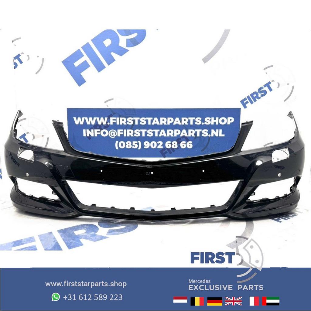 W204 C Klasse voorbumper zwart wit grijs bumper 2007-2014 or, Auto-onderdelen, Gebruikt, -, Voor, Ophalen of Verzenden
