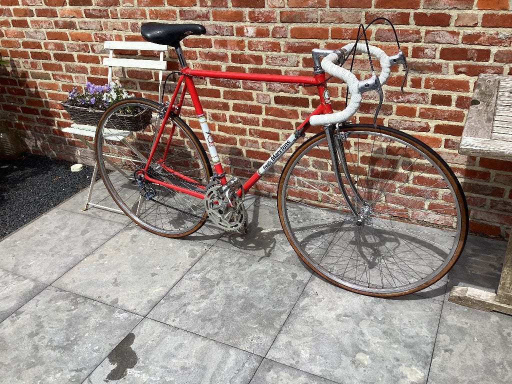 Flandria Freddy Maertens vintage koersfiets, Ophalen, Jaren '60 of nieuwer, Velgrem, 55 tot 59 cm