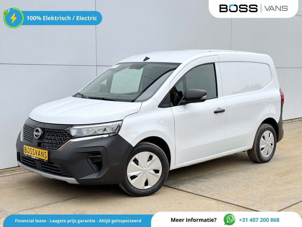 Nissan Townstar EV 45kWh L1 260KM WLTP LED Climate Control C, Auto's, 45 kWh, Gebruikt, Zwart, 260 km