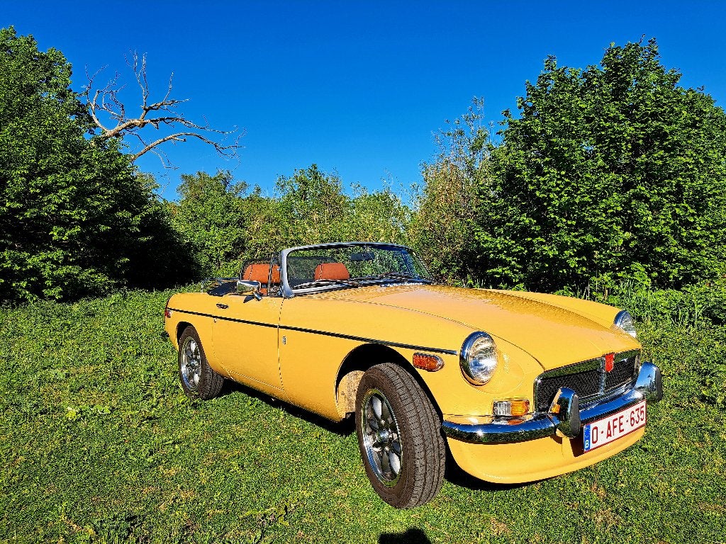 mooie MGB van 1977 met overdrive, Auto's, B, Achterwielaandrijving, 4 cilinders, Cabriolet
