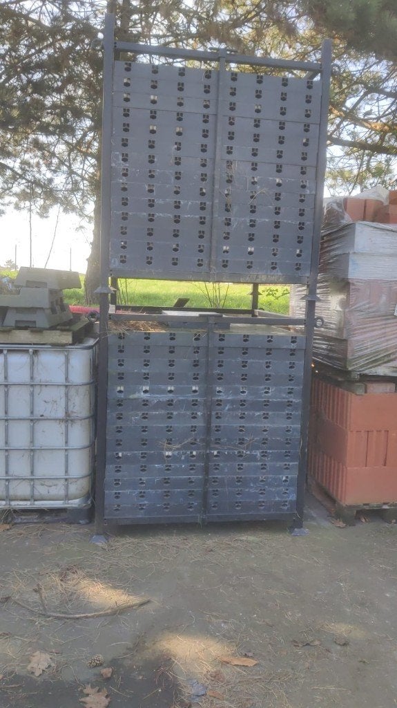 Bekistingspanelen + toebehoren, Ophalen, Gebruikt