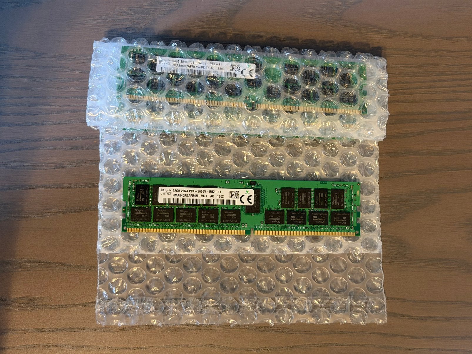 32GB DDR4 ECC Servergeheugen (32GB 2Rx4 PC4 -2666V), 32 GB, Server, DDR4, Ophalen of Verzenden