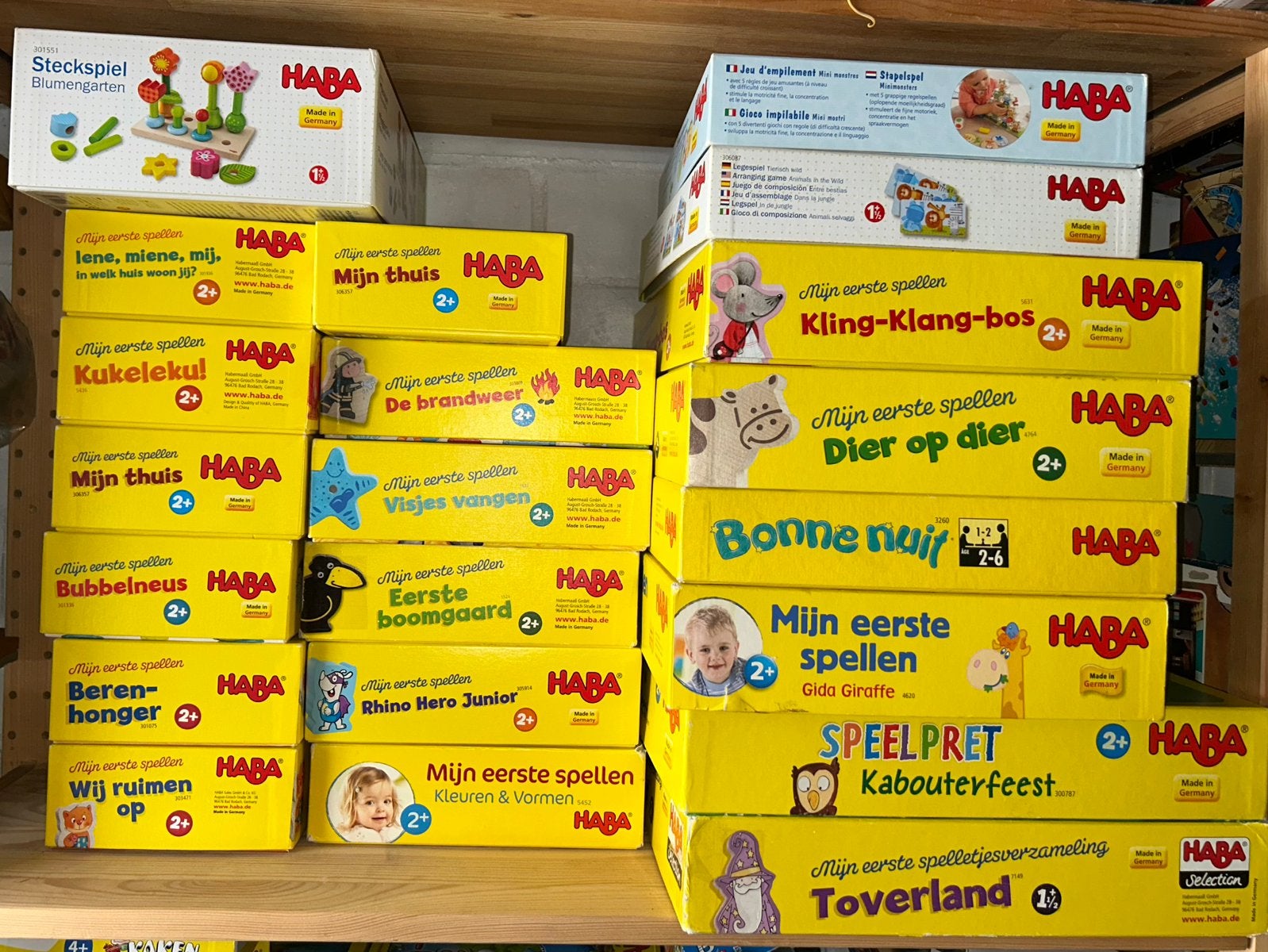 Haba spelletjes 2+, Ophalen of Verzenden, Gebruikt