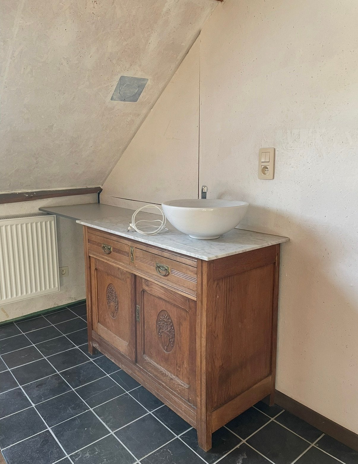 Badkamermeubel lavabo, Huis en Inrichting, Badkamer | Badkamermeubels, Ophalen, Gebruikt