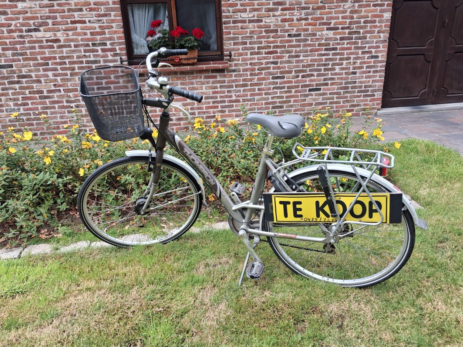 damesfiets, Ophalen