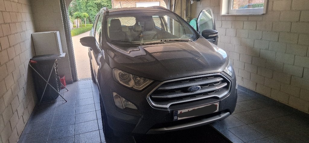 Ford Ecosport, Zwart, Ecosport, Leder en Stof, 5 deurs