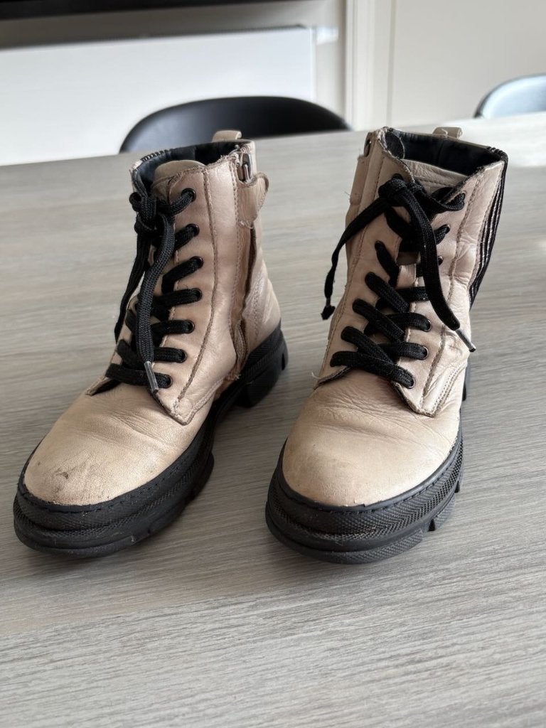 Hoge bottines voor meisjes, maat 31. Goede staat, Gebruikt, Meisje, Schoenen, Ophalen of Verzenden