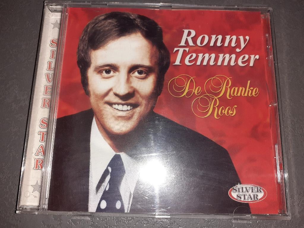 RONNY TEMMER, De Ranke Roos, Schlager, Vlaamse Hit, Enlèvement ou Envoi, Comme neuf, Chanson réaliste ou Smartlap