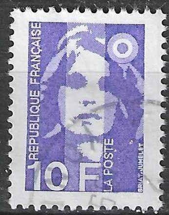 Frankrijk 1990 - Yvert 2626 - Marianne du Bicentenaire (ST), Verzenden, Gestempeld
