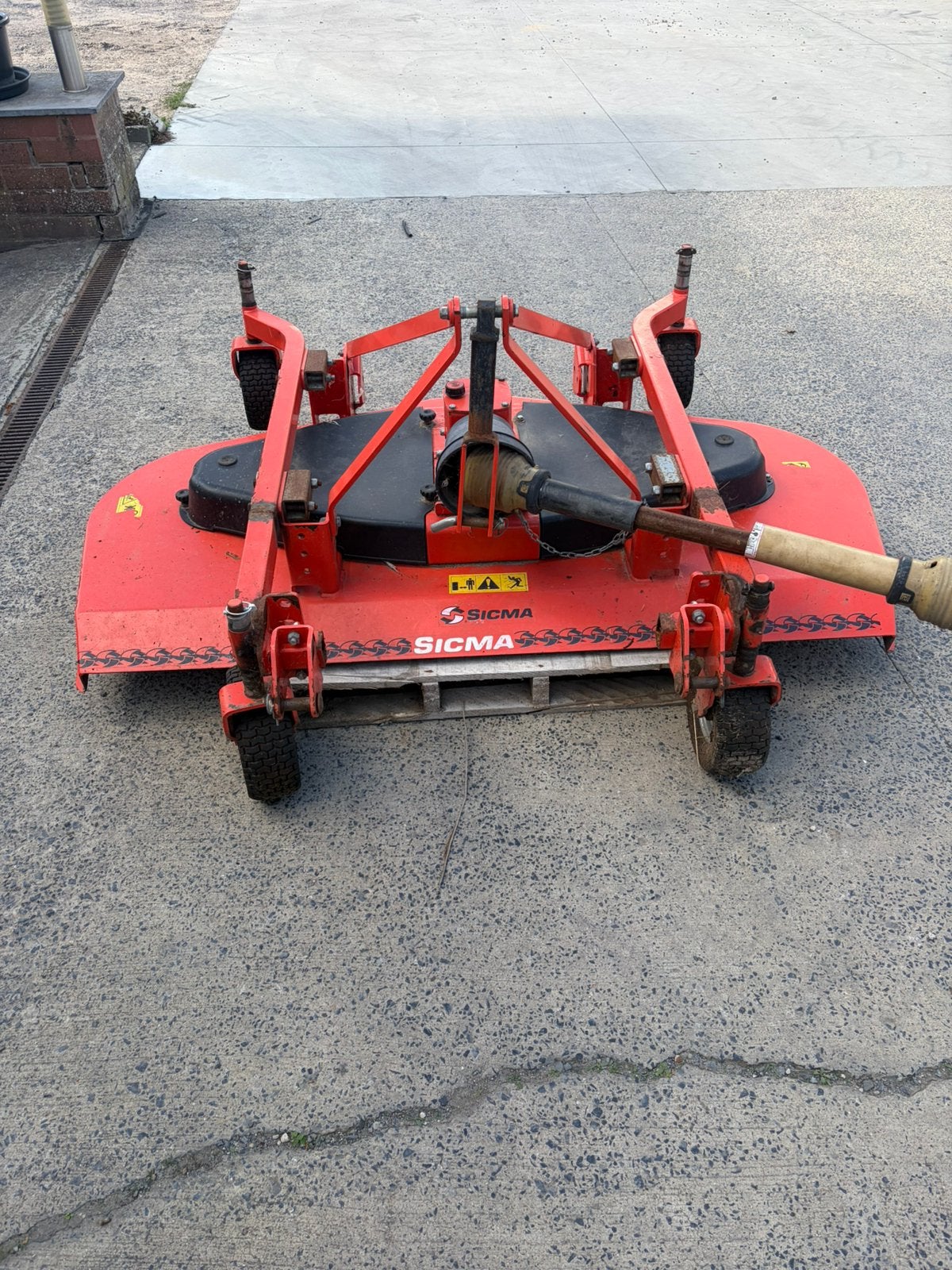 Maaier voor tractor, Zakelijke goederen, Ophalen