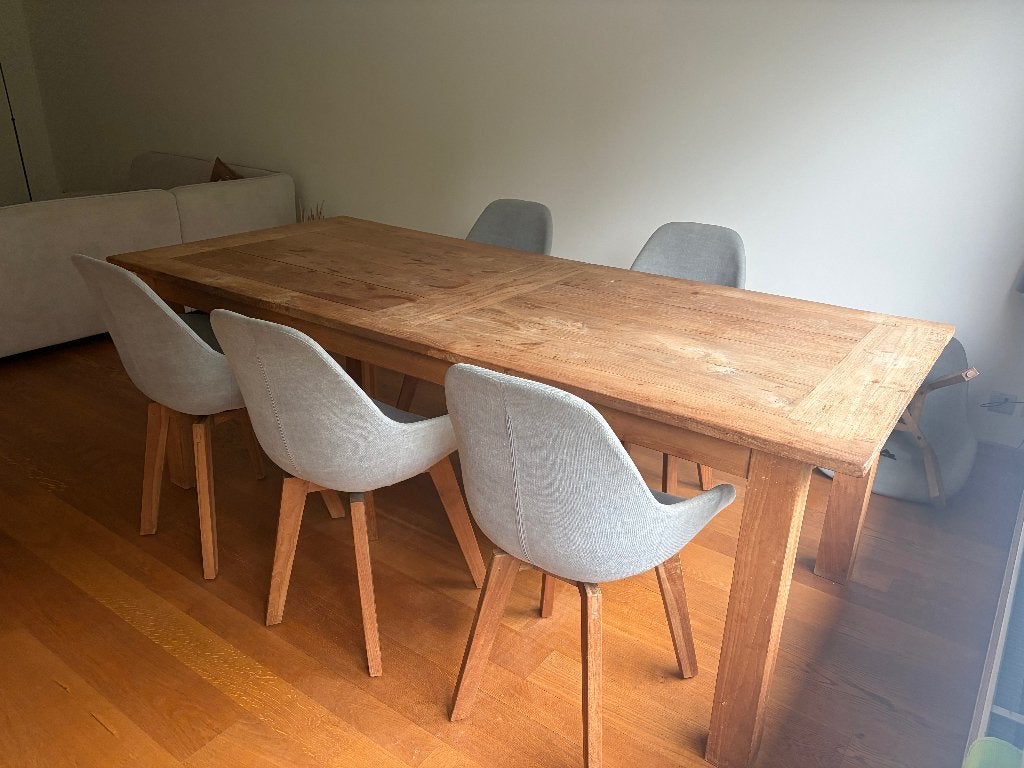 Tafel Teak, Teck, Enlèvement, Utilisé, 50 à 100 cm
