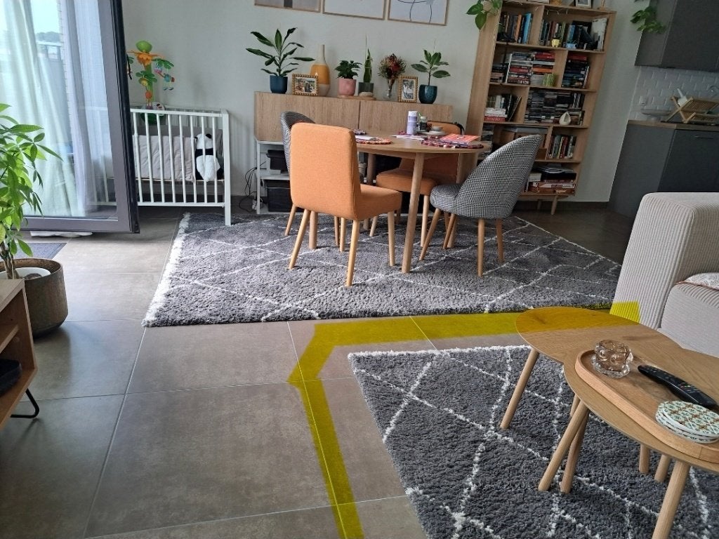 Berber tapijt 120x170 cm, 100 tot 150 cm, Ophalen of Verzenden, Zo goed als nieuw, 150 tot 200 cm