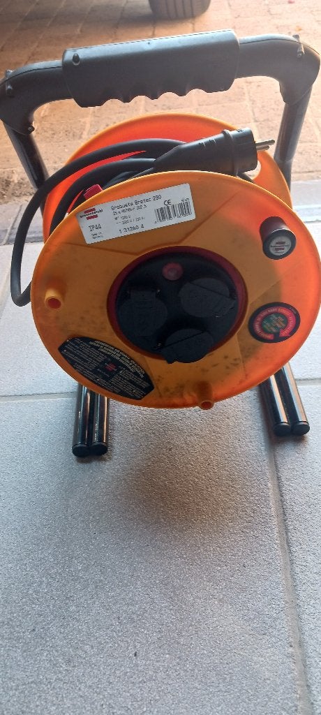 3G2.5 25m Brennenstuhl H07RN-F elektrische kabelhaspel, Doe-het-zelf en Bouw, Ophalen, Zo goed als nieuw, Brennenstuhl, Kabelhaspel