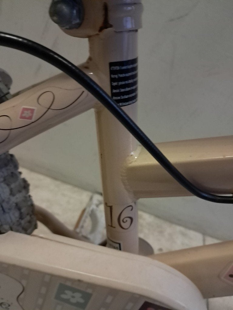 Vélo pour enfants 16 pouces, Vélos & Vélomoteurs, Frein sur jante, Enlèvement, Utilisé, Prestige