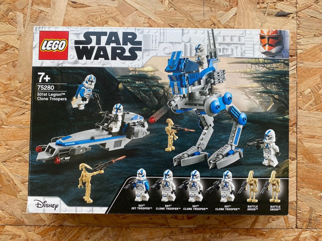 LEGO Star Wars – 75280 – 501st Legion Clone Troopers, Enlèvement, Comme neuf