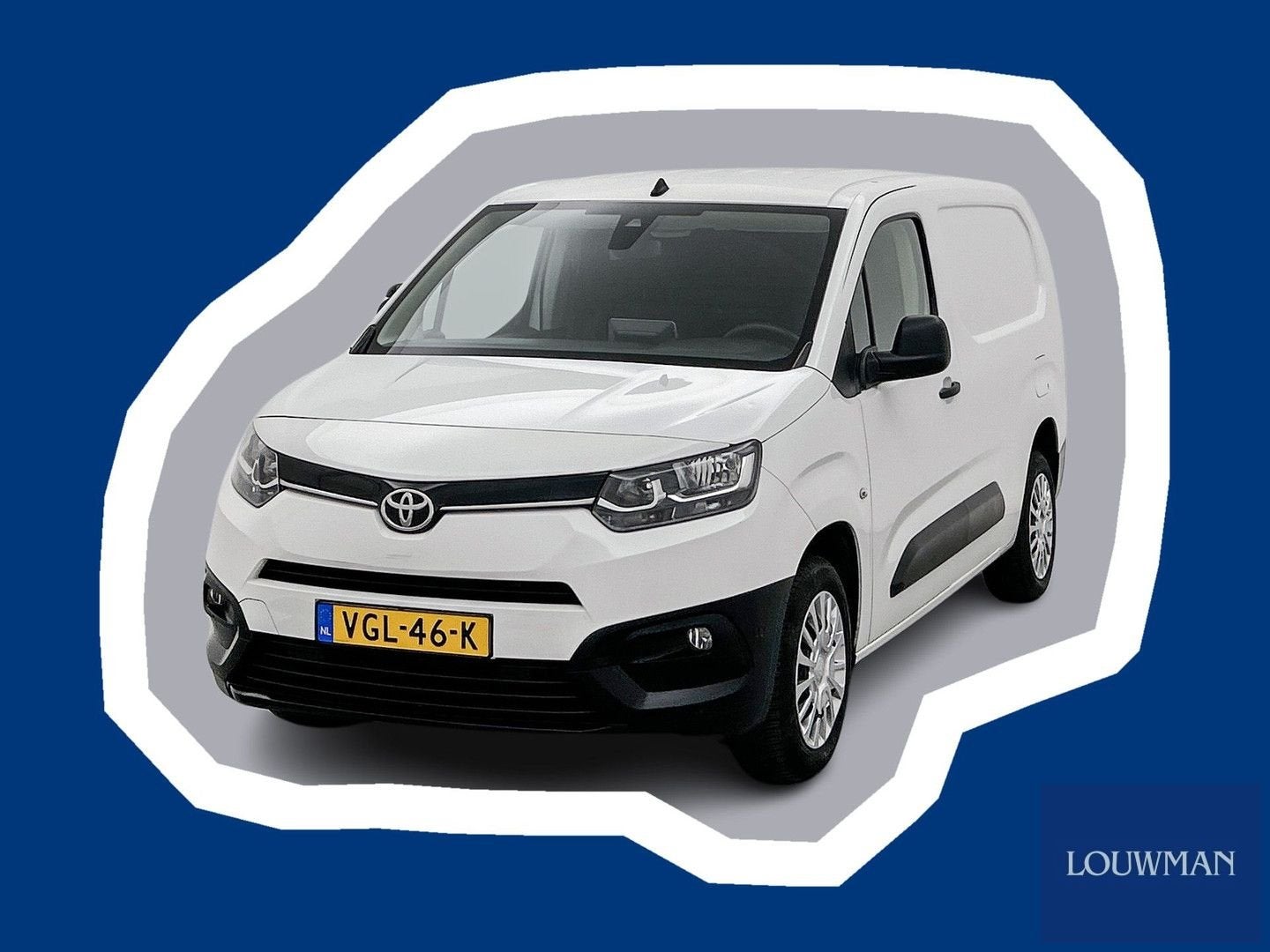 Toyota PROACE CITY 1.5 D-4D Professional Long Automaat Navig, Auto's, Bestelwagens en Lichte vracht, Automaat, Wit, Bedrijf, Diesel