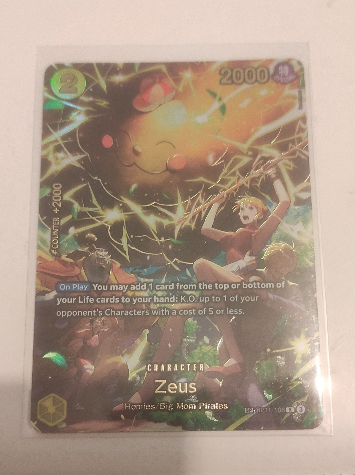 One Piece TCG Hits, Collections, Enlèvement