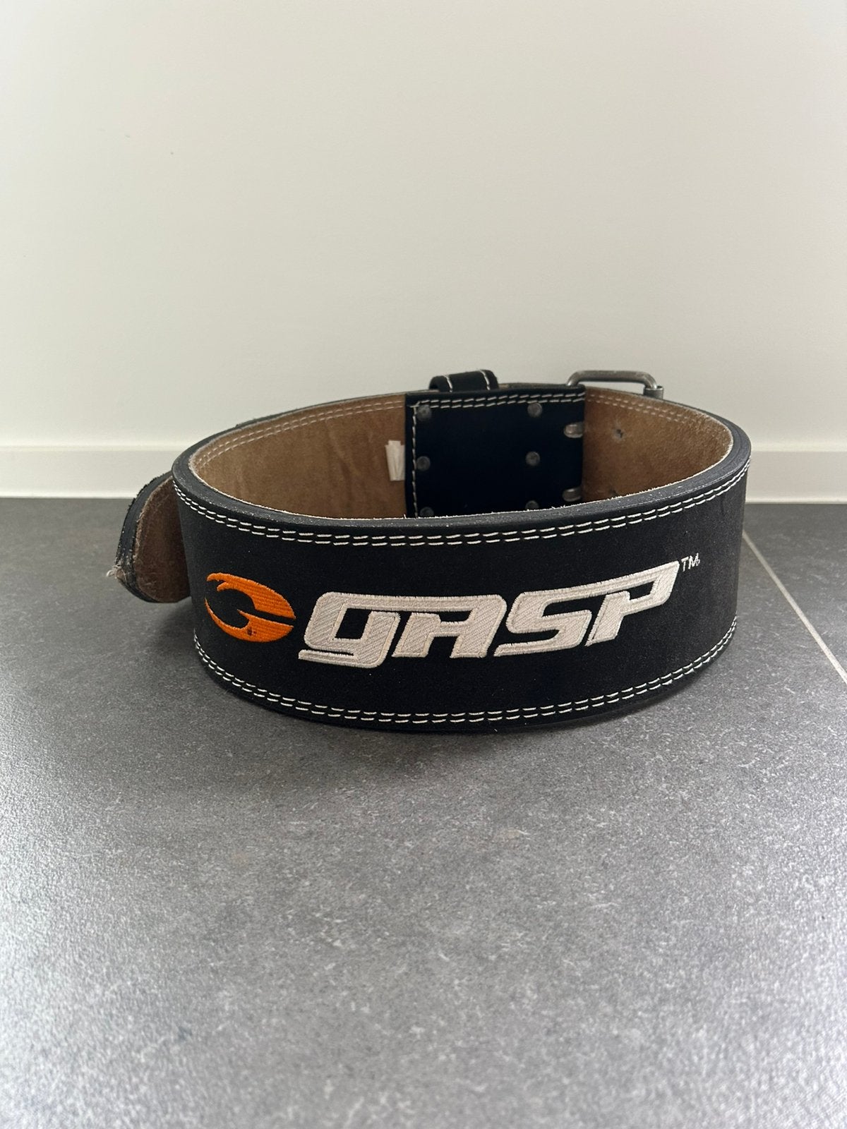 Powerlifting belt van GASP maat L, Sport en Fitness, Ophalen of Verzenden, Zo goed als nieuw