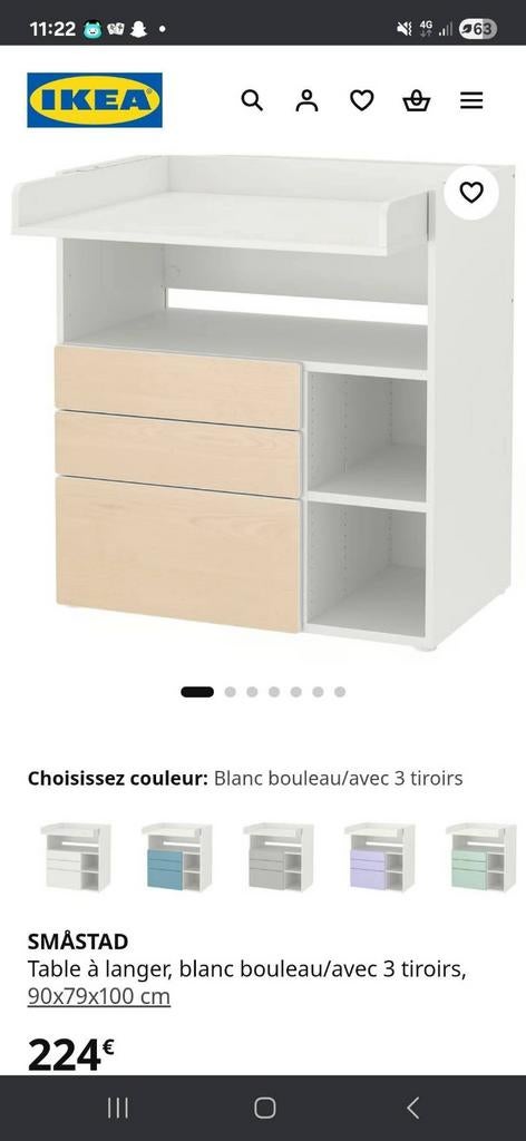 Table a langer, Enlèvement