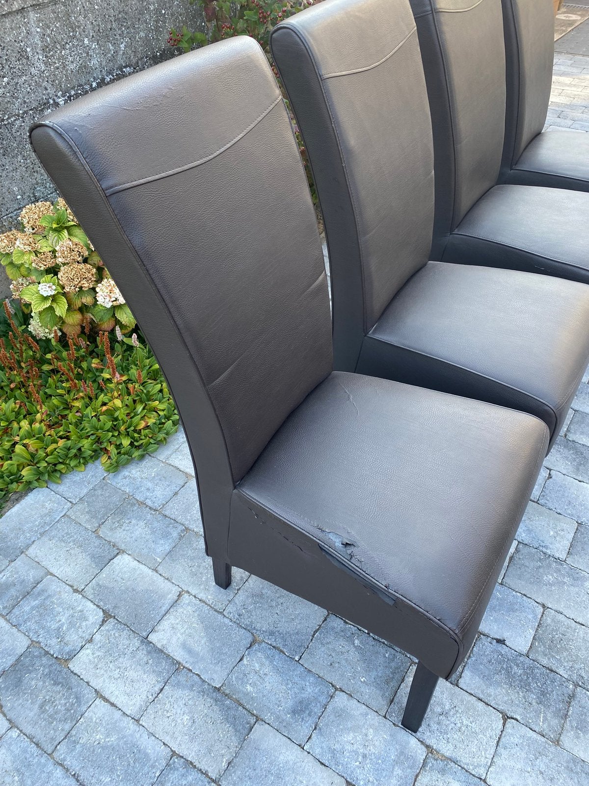 Gratis stoelen, Ophalen, Gebruikt