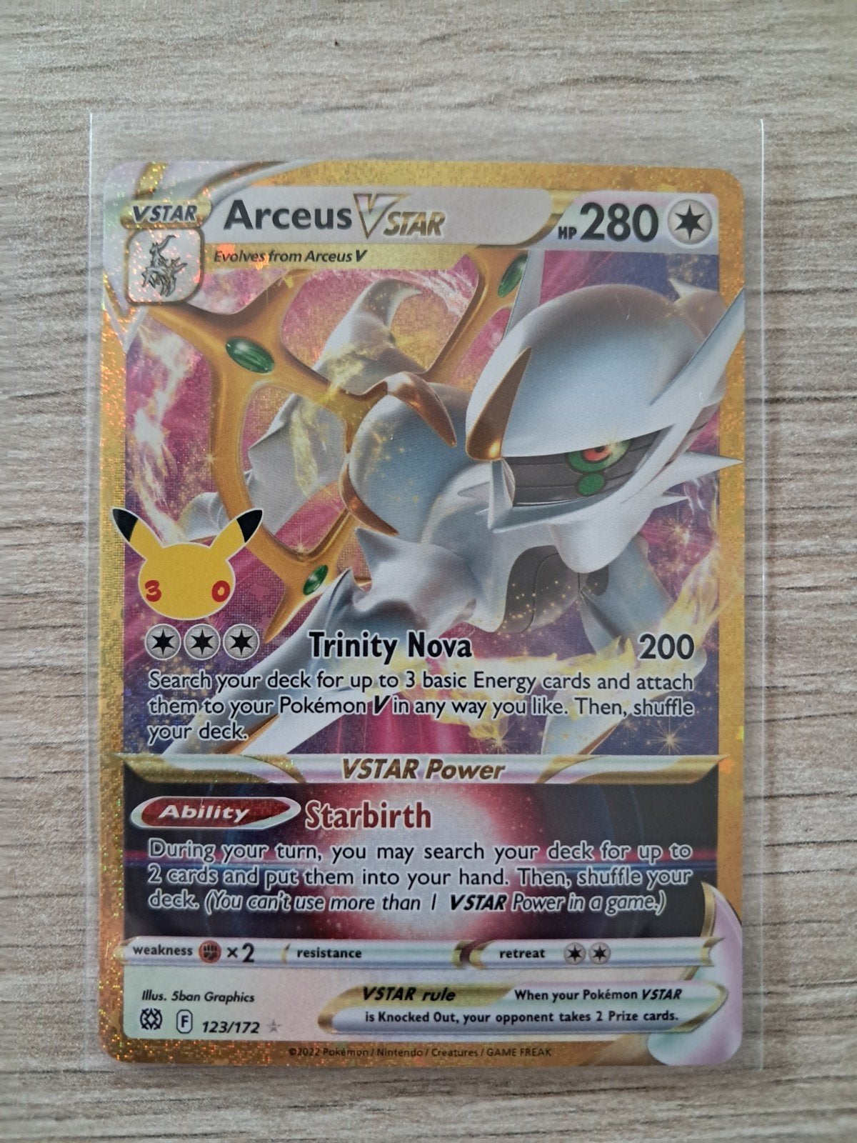 arceus, Ophalen