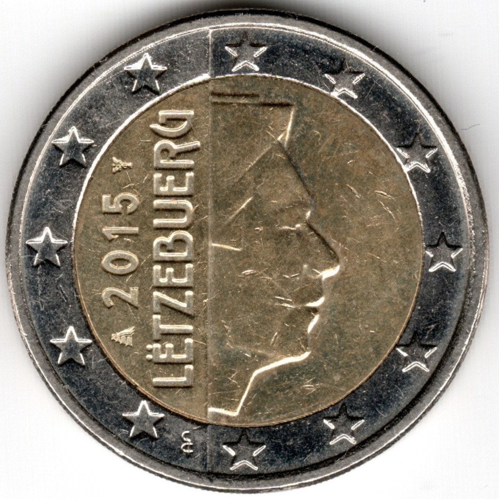Luxemburg : 2 Euro 2015 KM#93 Ref 16779, Timbres & Monnaies, Monnaies | Europe | Monnaies euro, Enlèvement ou Envoi, Luxembourg