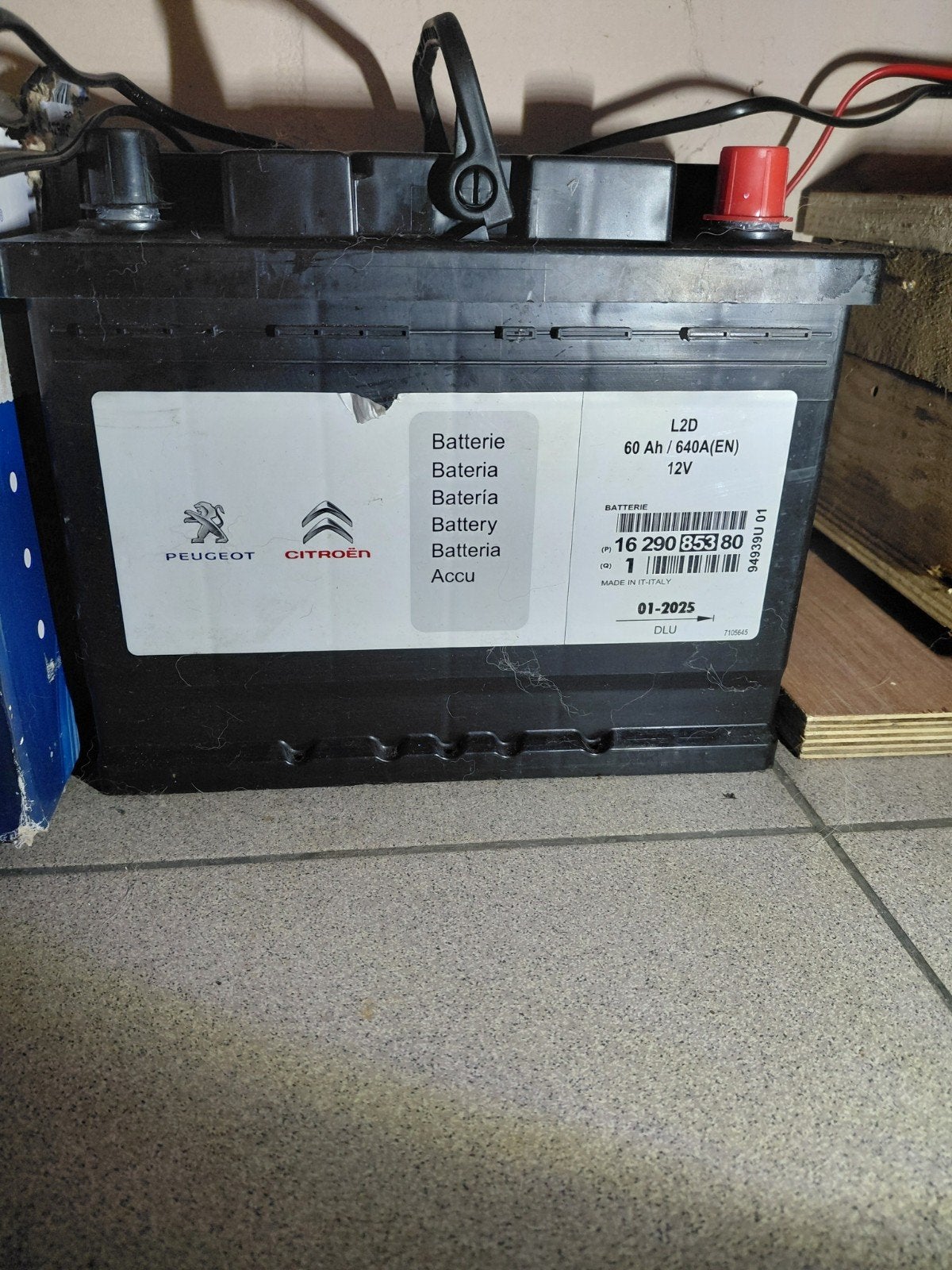 batterie de voiture 60AH