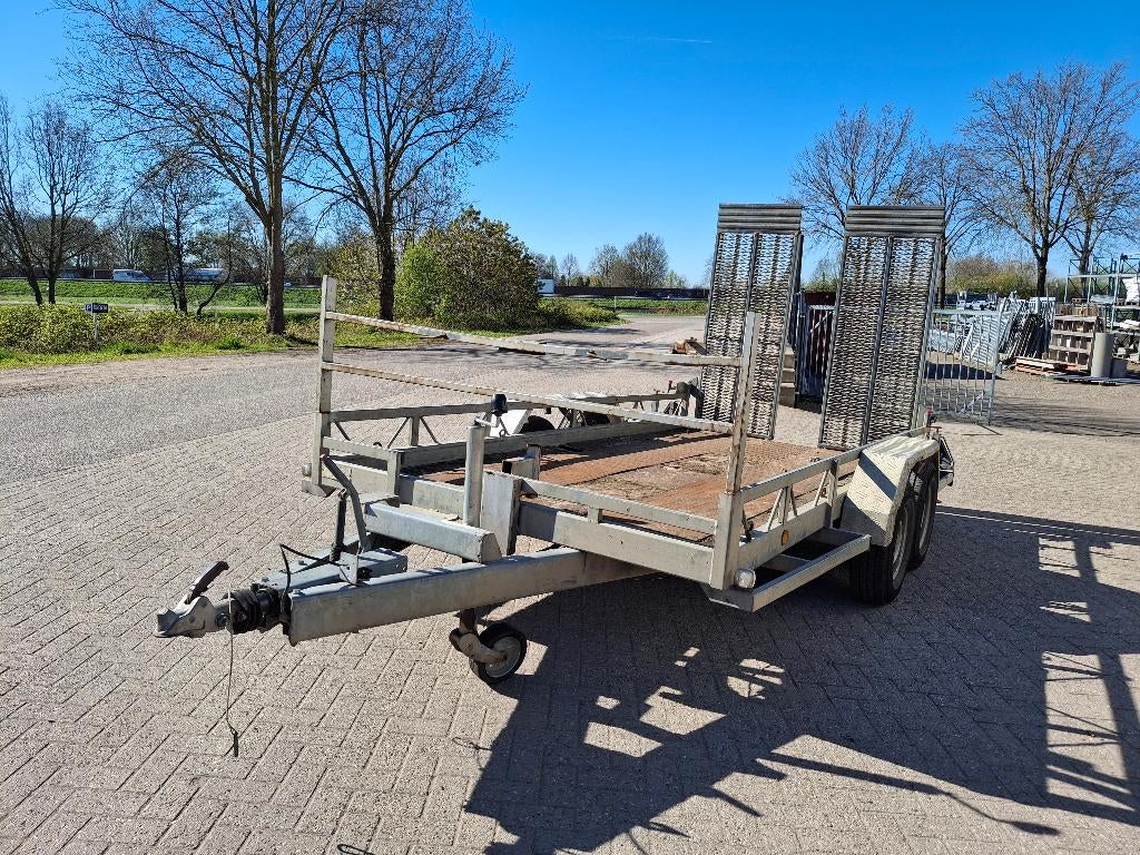 Machinetransporter Aanhangwagen, Enlèvement, Utilisé
