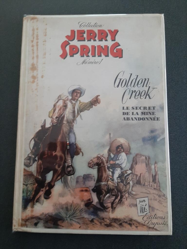 Jerry Spring 1 : Golden Creek EO 1955 TBE, Livres, BD, Enlèvement ou Envoi