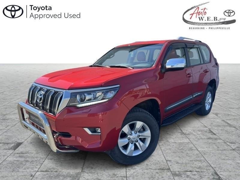 Toyota Landcruiser 2.8 Diesel Automatique Country avec Seule, Autos, Rouge, Achat, Euro 6, 5 portes