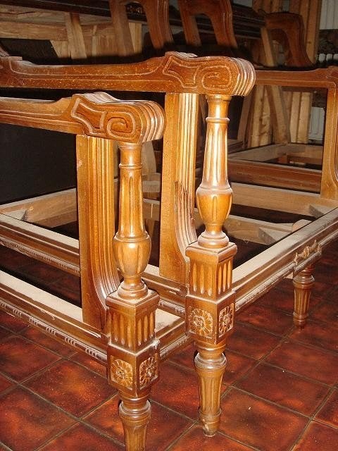 Partij rompen bankstel fauteuil zetel Louis XV Louis XVI, Ophalen