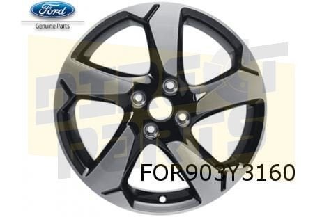 Ford Fiesta VII velg alu. 7J x 17" 5-spaaks design (absolute, Auto-onderdelen, Banden en Velgen, -, Verzenden, -, Nieuw