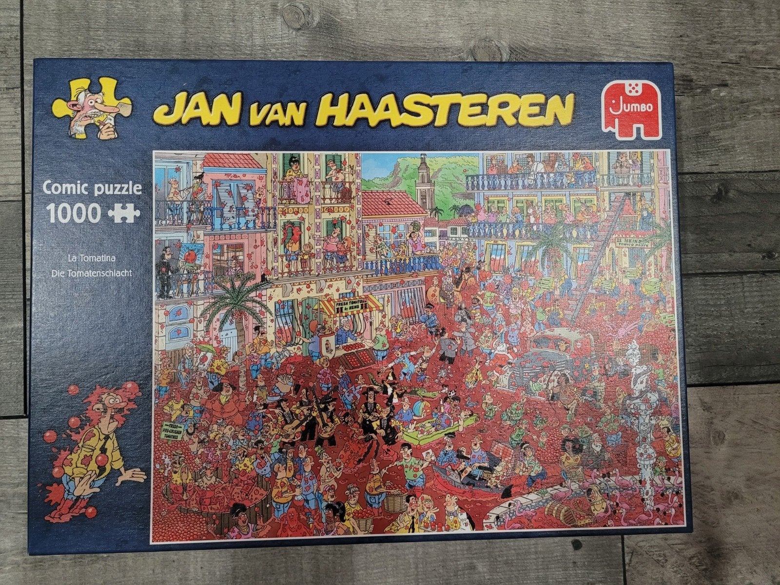 Puzzle 20043/ La tomatina/ JVH/ 1000pc, Enlèvement ou Envoi, Puzzle
