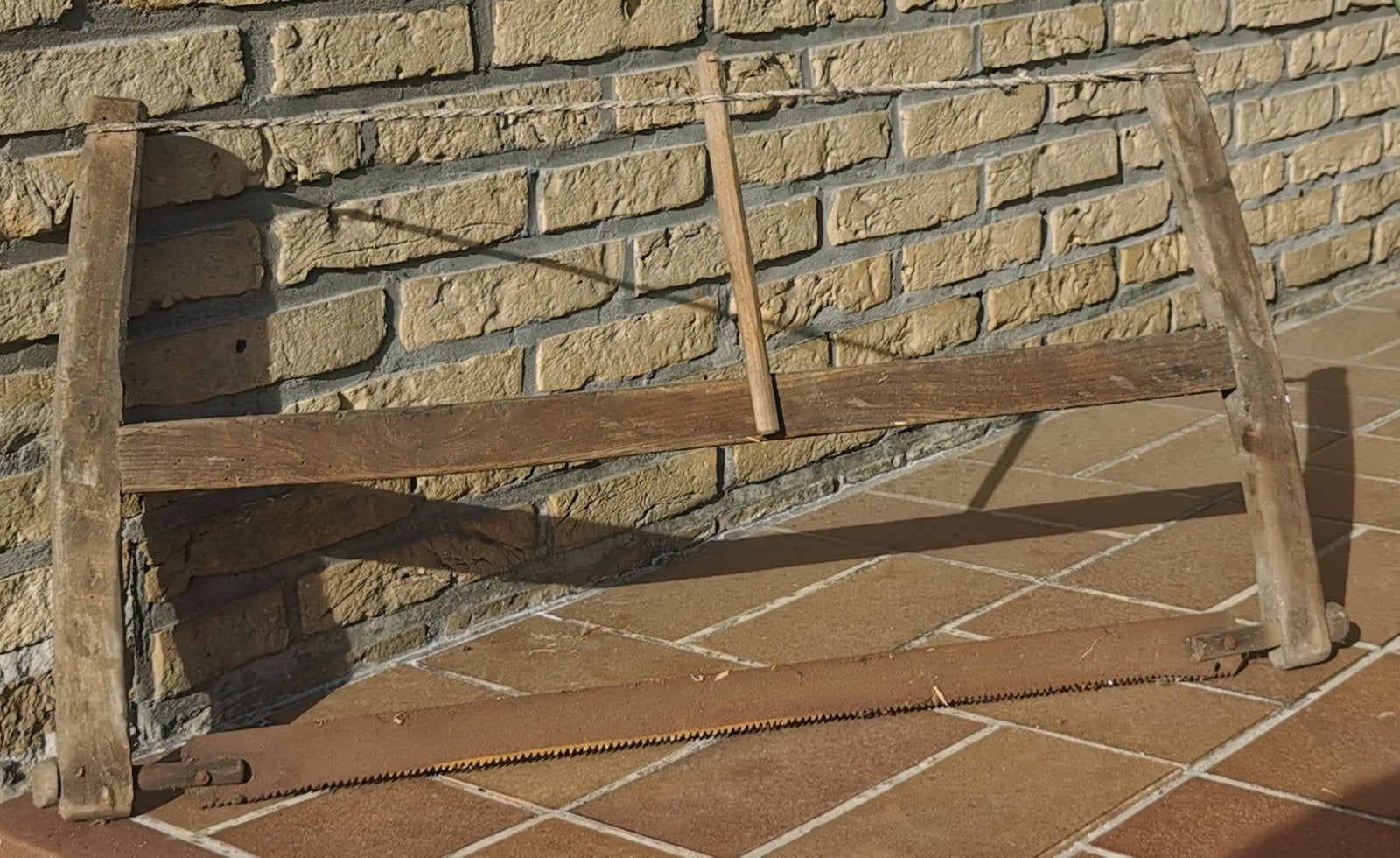vintage spanzaag, Doe-het-zelf en Bouw, Ophalen, Gebruikt, Lintzaag