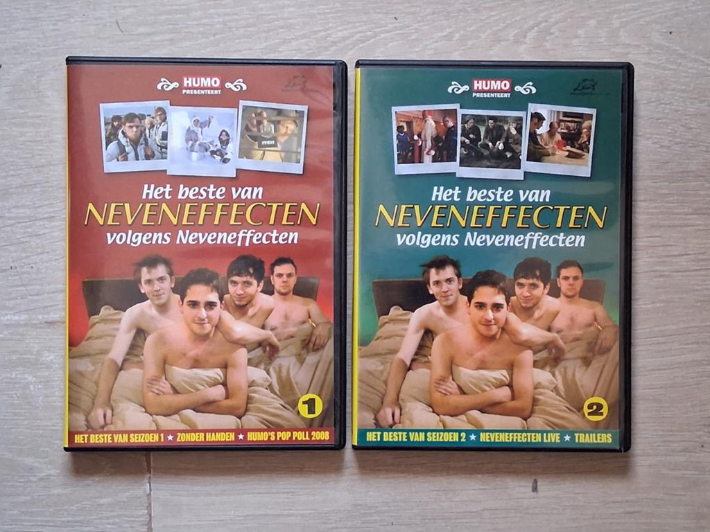 Dvd's het beste van Neveneffecten (humo / canvas), CD & DVD, DVD | Cabaret & Sketchs, Comme neuf, Programmes TV ou Sketchs, À partir de 12 ans