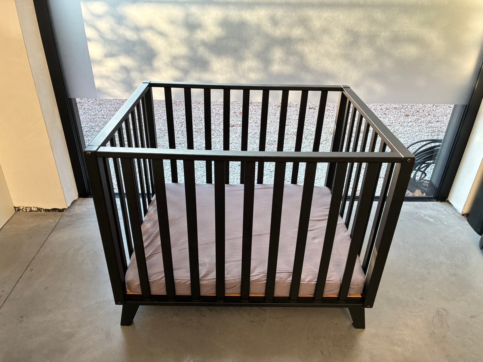 Prachtig babyparkje, Kinderen en Baby's, Ophalen, Gebruikt, Rechthoekig, In hoogte verstelbaar