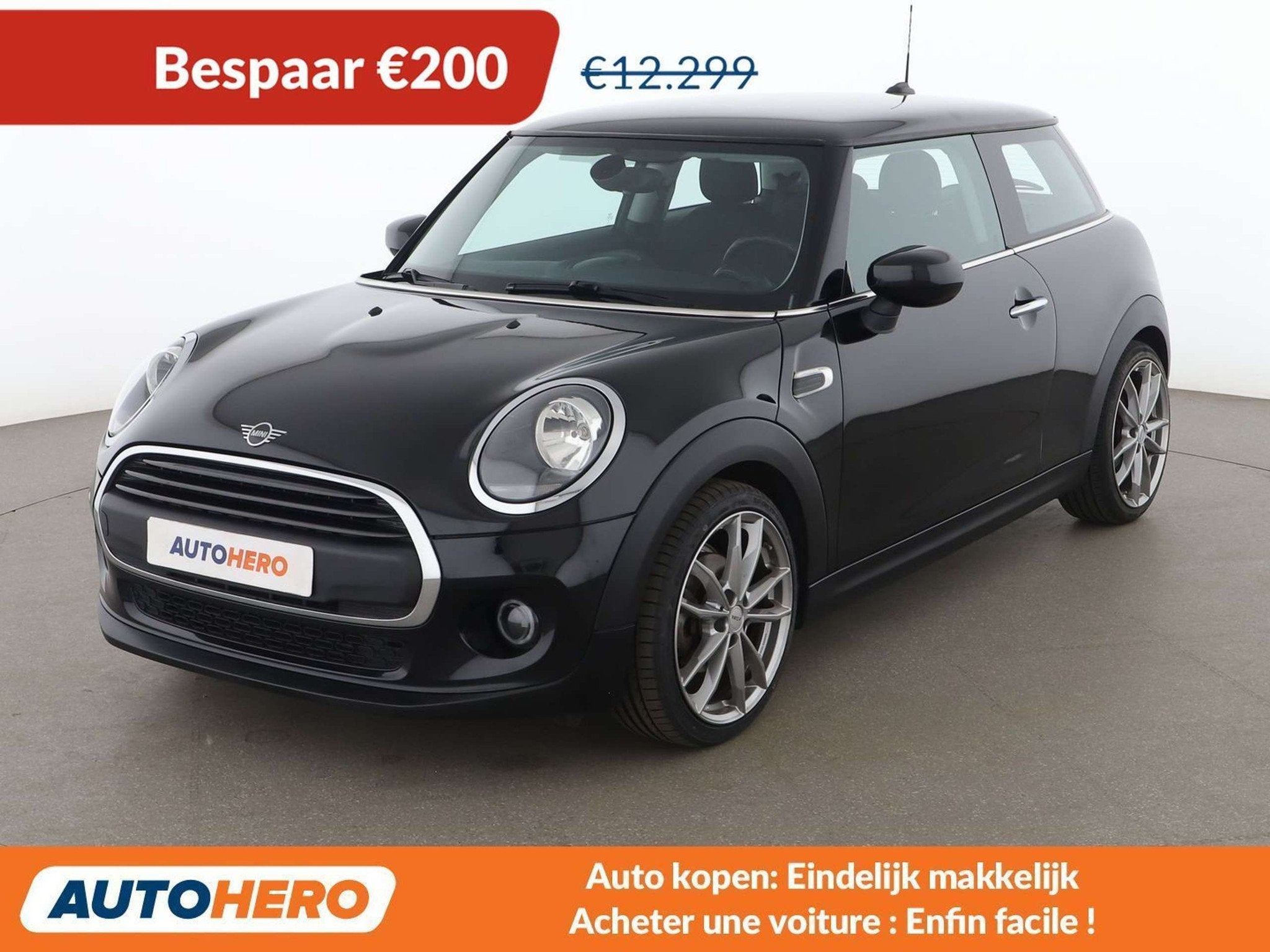MINI One One (bj 2019), Voorwielaandrijving, Stof, Gebruikt, Euro 6