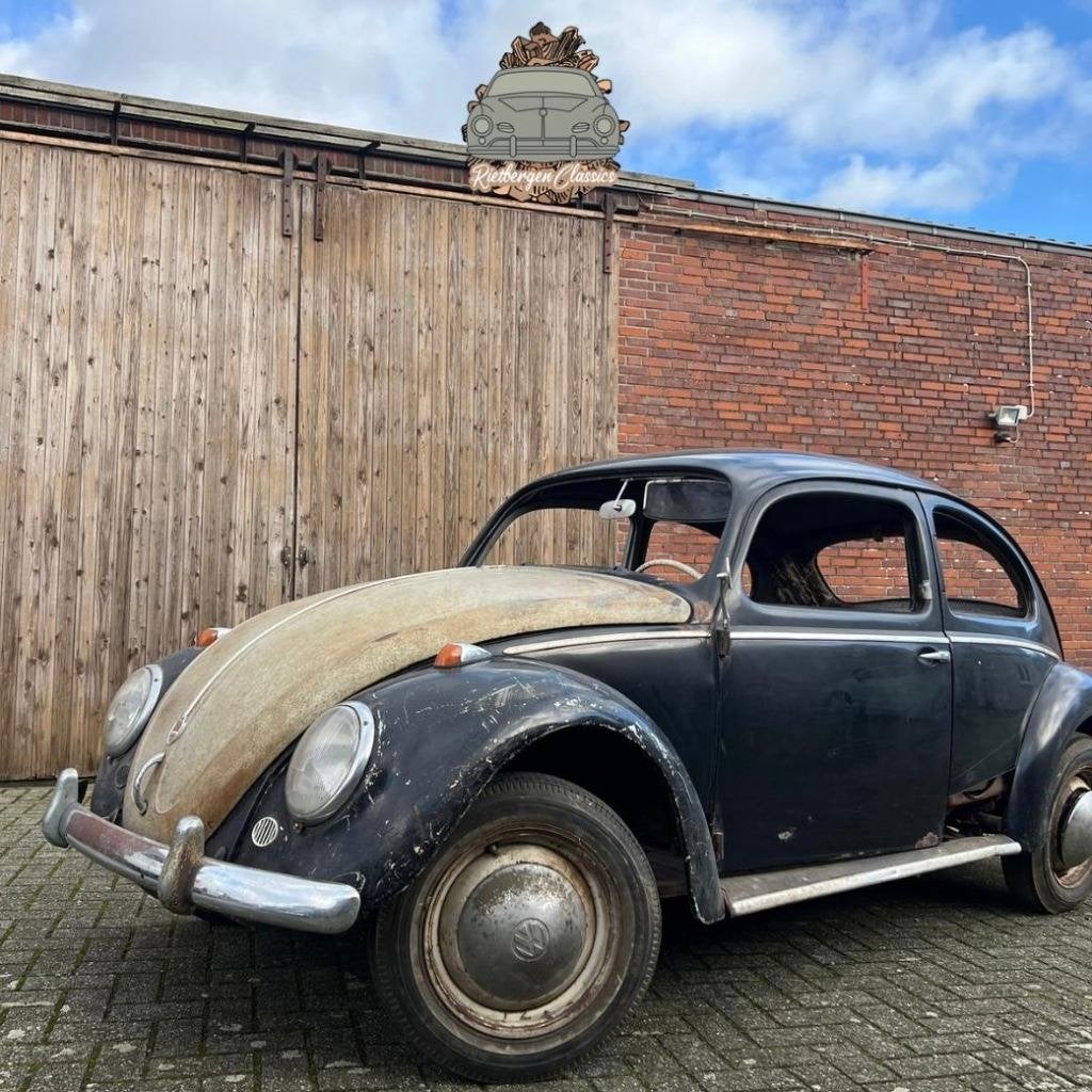 VW Kever 59 Semaphore 30PK Winterproject OG zwarte lak, Ophalen of Verzenden, Gebruikt