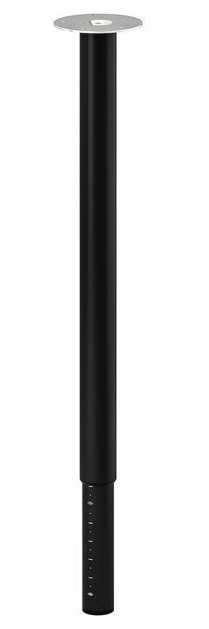 Ikea Olov Poot verstelbaar - Zwart (12), Rond, 50 à 100 cm, Enlèvement, Utilisé