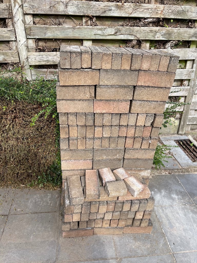 Stenen tuinpad, Enlèvement, Utilisé, Moins de 5 m², Briques