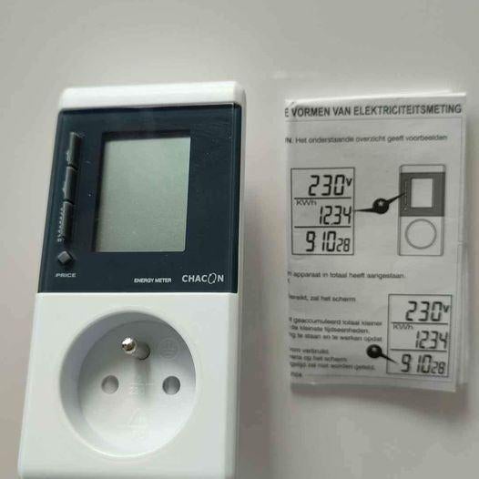 Verbruiksmeter – EcoWatt 550 (nieuw), Bricolage & Construction, Instruments de mesure, Enlèvement, Neuf