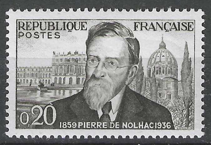 Francia 1960 - Yvert 1242 - Pierre de Nolhac (PF), Envoi, Non oblitéré